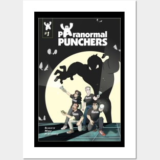 Paranormal Punchers Comic Book Posters and Art